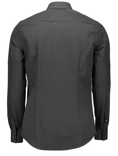 CALVIN KLEIN MEN'S LONG SLEEVE SHIRT BLACK