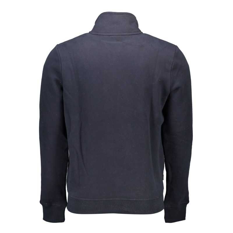 SUPERDRY MEN'S BLUE SWEATSHIRT WITH ZIP