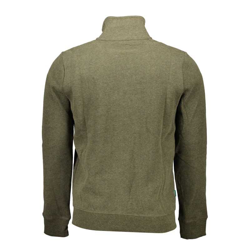 SUPERDRY SWEATSHIRT WITH ZIP MAN GREEN