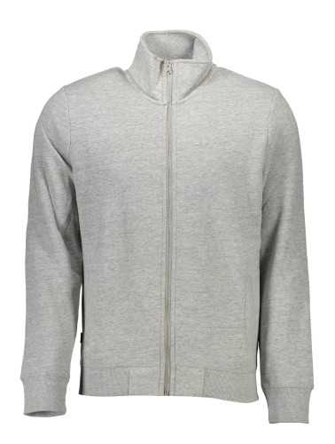 SUPERDRY FELPA CON ZIP UOMO GRIGIO