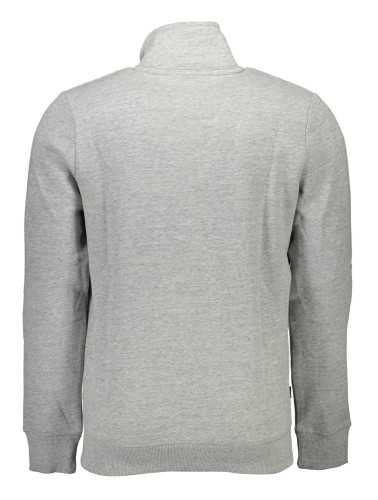 SUPERDRY SWEATSHIRT WITH ZIP MAN GRAY