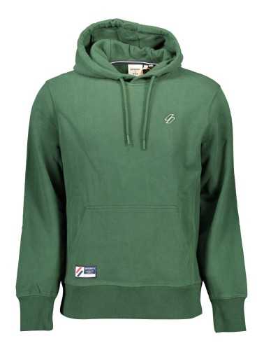 SUPERDRY FELPA SENZA ZIP UOMO VERDE