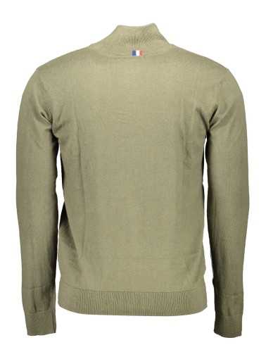 US POLO CARDIGAN MAN GREEN