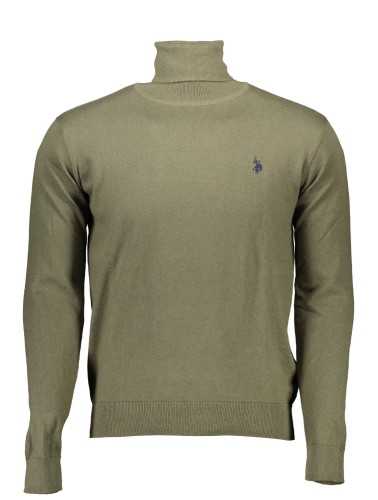 US POLO GREEN MEN'S SWEATER