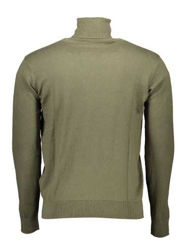 US POLO GREEN MEN'S SWEATER