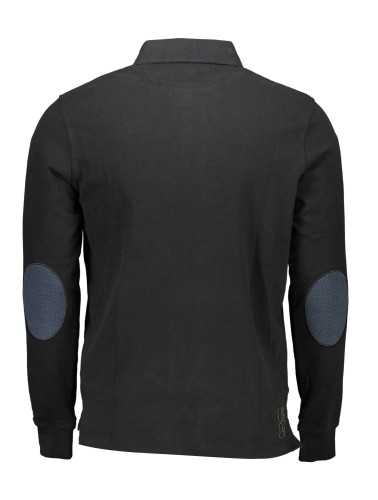 US POLO LONG SLEEVE POLO SHIRT MAN BLACK