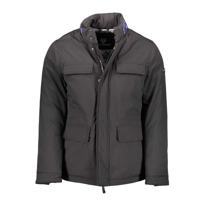 PLEIN SPORT BLACK MEN'S JACKET