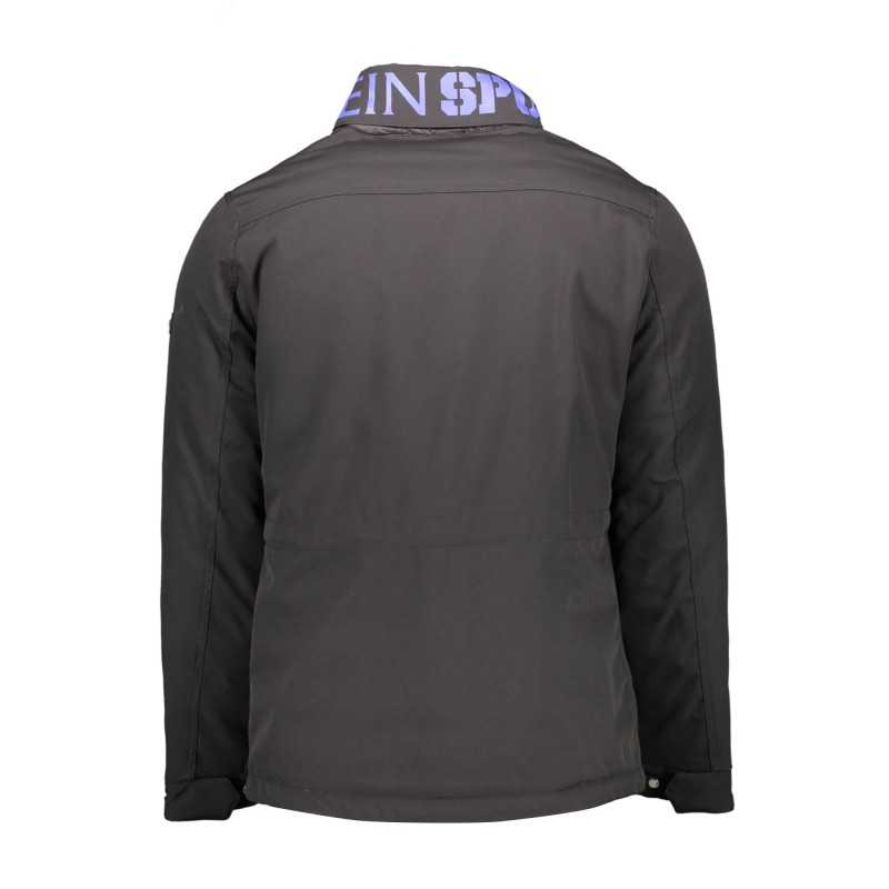 PLEIN SPORT BLACK MEN'S JACKET