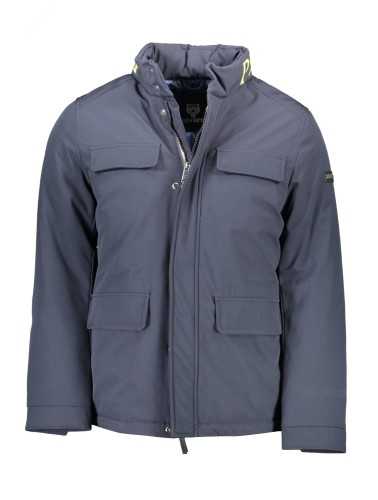 PLEIN SPORT BLUE MEN'S JACKET