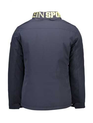 PLEIN SPORT BLUE MEN'S JACKET