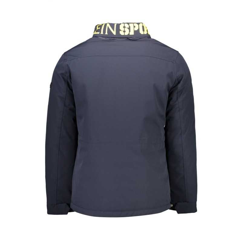 PLEIN SPORT BLUE MEN'S JACKET