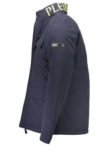 PLEIN SPORT BLUE MEN'S JACKET