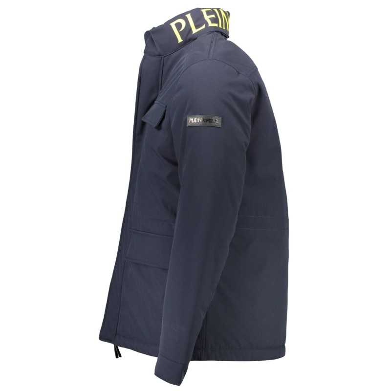 PLEIN SPORT BLUE MEN'S JACKET