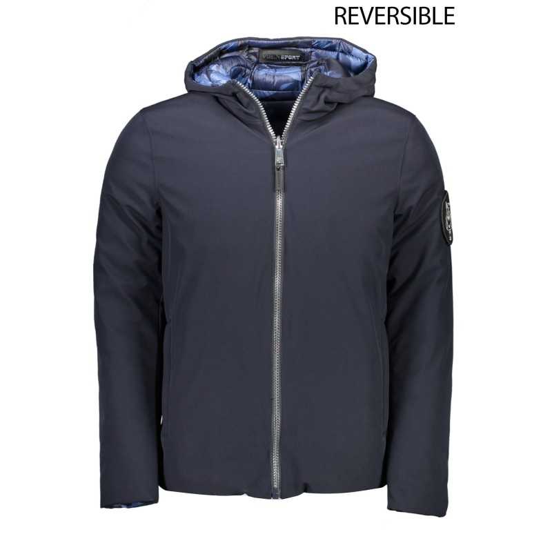 PLEIN SPORT BLUE MEN'S JACKET