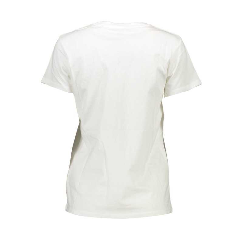 LEVI'S WHITE WOMAN SHORT SLEEVE T-SHIRT