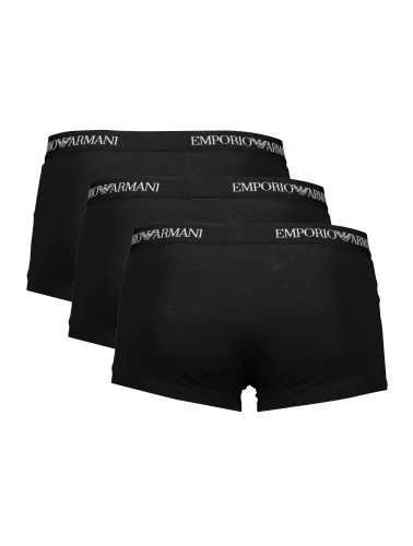 EMPORIO ARMANI MEN'S BLACK BOXER