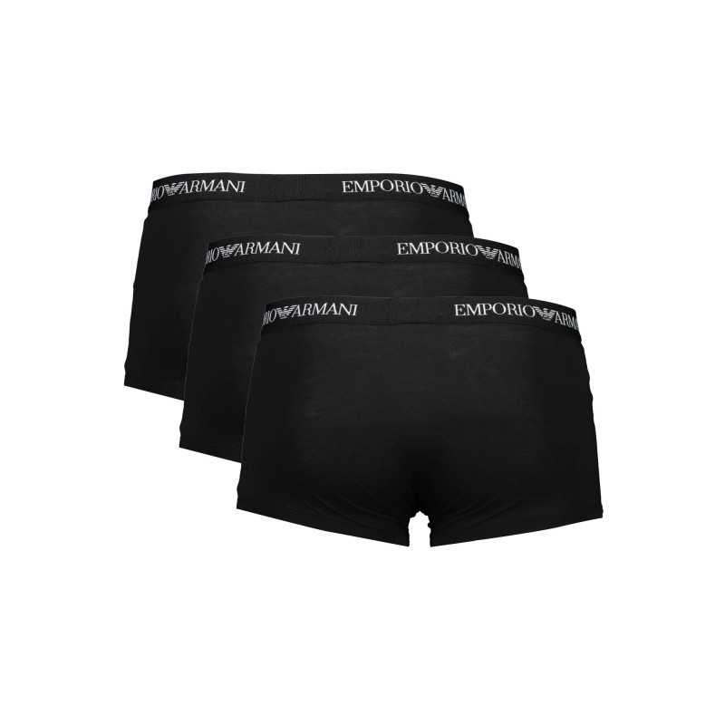 EMPORIO ARMANI MEN'S BLACK BOXER