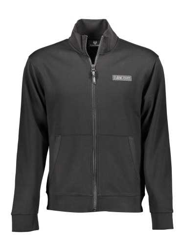 PLEIN SPORT FELPA CON ZIP UOMO NERO