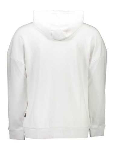 PLEIN SPORT SWEATSHIRT WITHOUT ZIP MAN WHITE