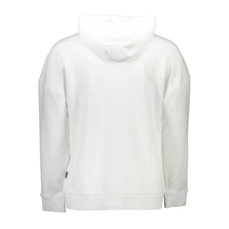 PLEIN SPORT SWEATSHIRT WITHOUT ZIP MAN WHITE