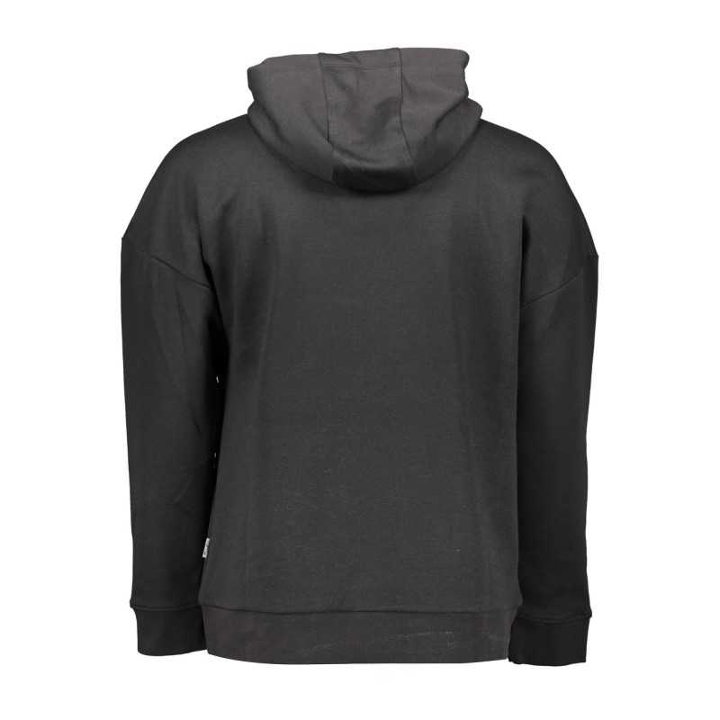 PLEIN SPORT SWEATSHIRT WITHOUT ZIP MAN BLACK