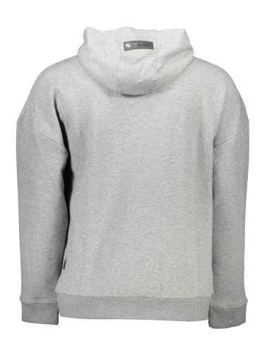 PLEIN SPORT SWEATSHIRT WITHOUT ZIP MAN GRAY