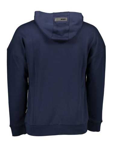 PLEIN SPORT SWEATSHIRT WITHOUT ZIP MAN BLUE