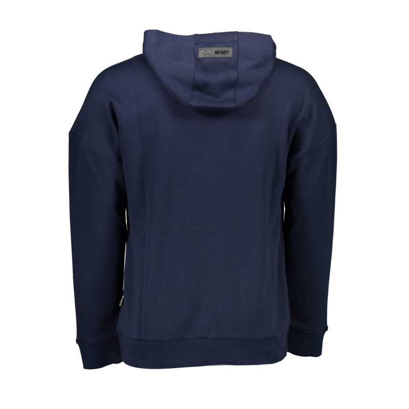 PLEIN SPORT SWEATSHIRT WITHOUT ZIP MAN BLUE