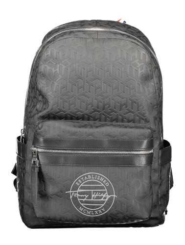 TOMMY HILFIGER MEN'S BLACK BACKPACK