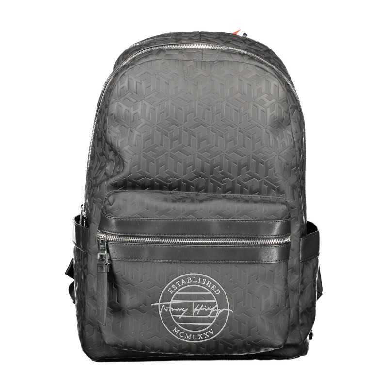 TOMMY HILFIGER MEN'S BLACK BACKPACK