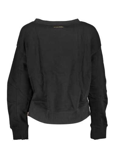 GUESS JEANS SWEATSHIRT WITHOUT ZIP WOMAN BLACK