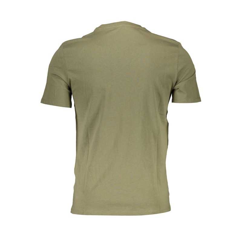 GUESS JEANS T-SHIRT MANICHE CORTE UOMO VERDE