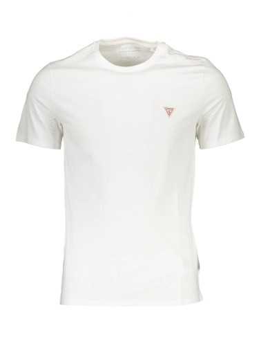 GUESS JEANS T-SHIRT MANICHE CORTE UOMO BIANCO