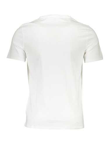 GUESS JEANS T-SHIRT MANICHE CORTE UOMO BIANCO