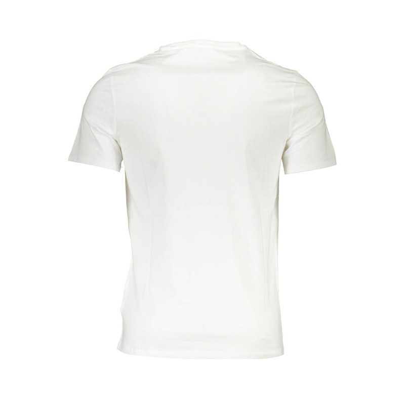 GUESS JEANS T-SHIRT MANICHE CORTE UOMO BIANCO