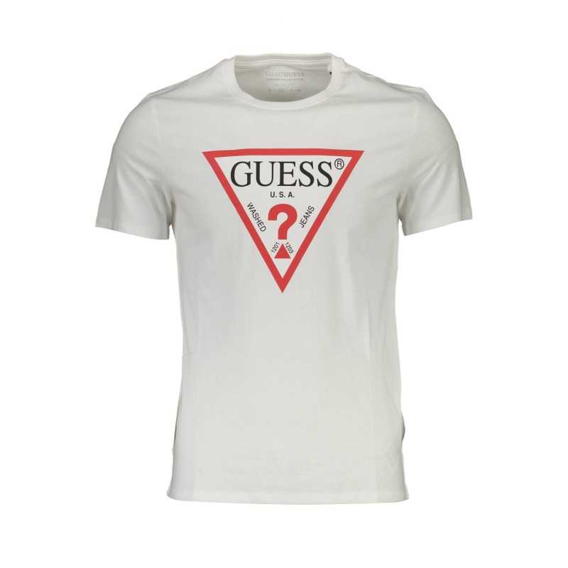 GUESS JEANS MAN SHORT SLEEVE T-SHIRT WHITE