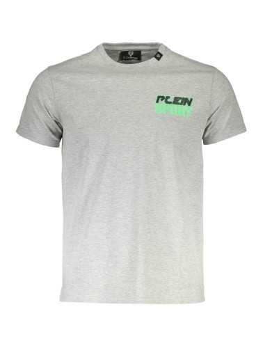 PLEIN SPORT MEN'S SHORT SLEEVE T-SHIRT GRAY