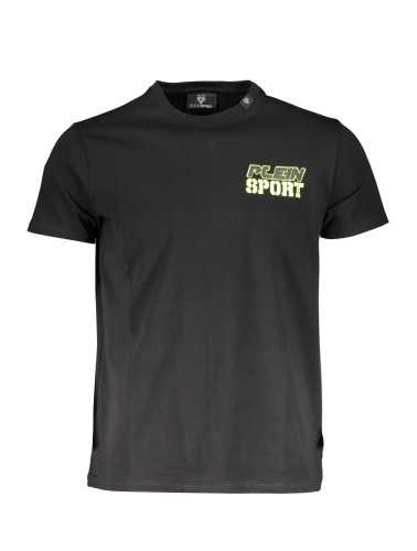 PLEIN SPORT T-SHIRT MANICHE CORTE UOMO NERO