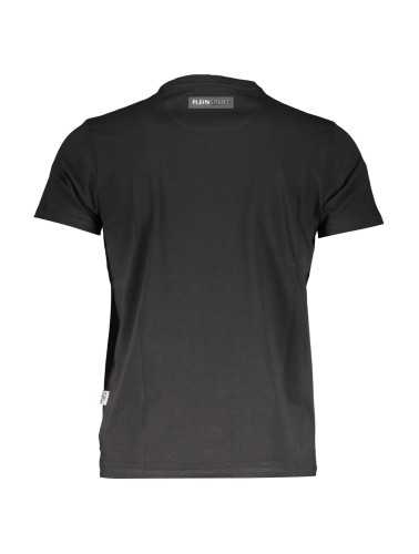 PLEIN SPORT T-SHIRT MANICHE CORTE UOMO NERO