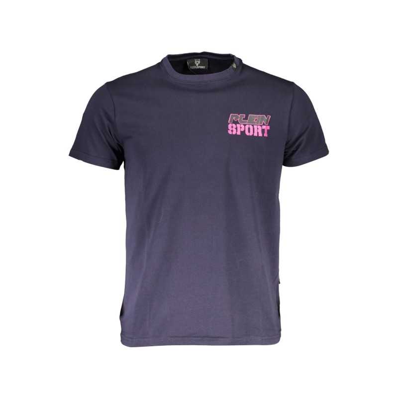 PLEIN SPORT T-SHIRT MANICHE CORTE UOMO BLU