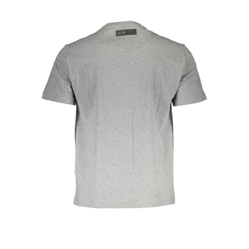 PLEIN SPORT MEN'S SHORT SLEEVE T-SHIRT GRAY