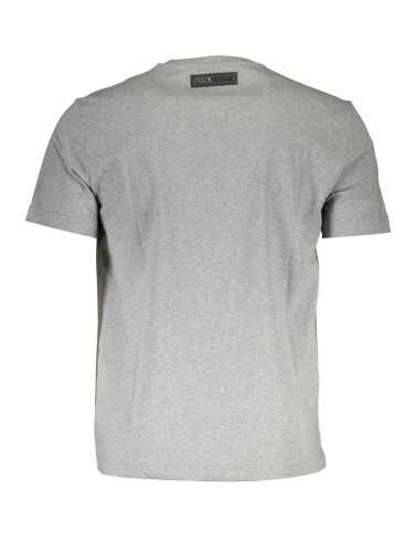 PLEIN SPORT T-SHIRT MANICHE CORTE UOMO GRIGIO