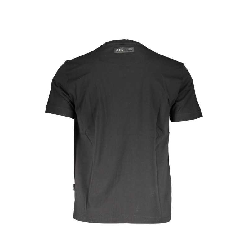 PLEIN SPORT T-SHIRT MANICHE CORTE UOMO NERO