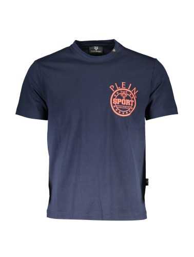 PLEIN SPORT T-SHIRT MANICHE CORTE UOMO BLU