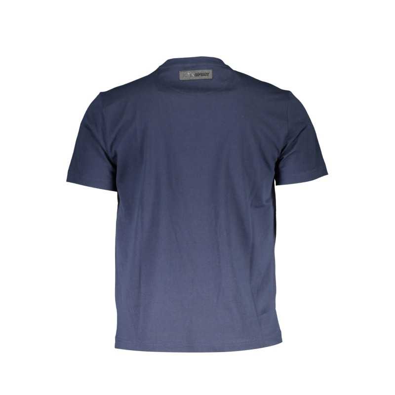 PLEIN SPORT MEN'S SHORT SLEEVE T-SHIRT BLUE