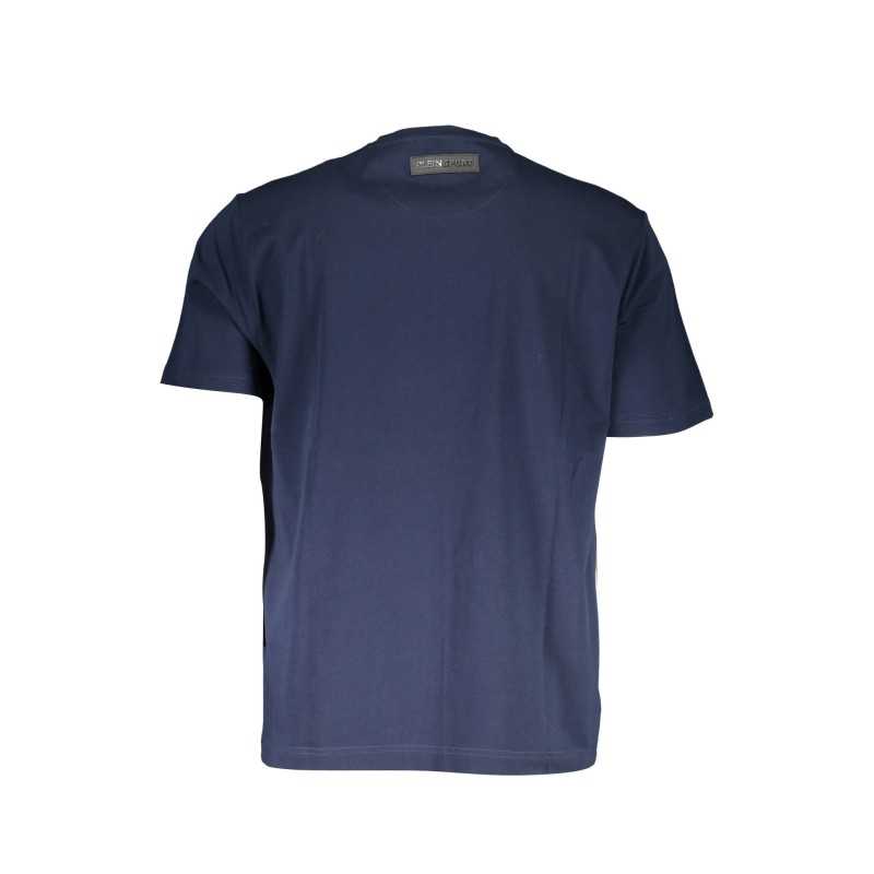 PLEIN SPORT T-SHIRT MANICHE CORTE UOMO BLU