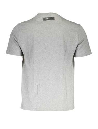 PLEIN SPORT T-SHIRT MANICHE CORTE UOMO GRIGIO