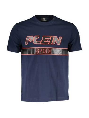 PLEIN SPORT T-SHIRT MANICHE CORTE UOMO BLU