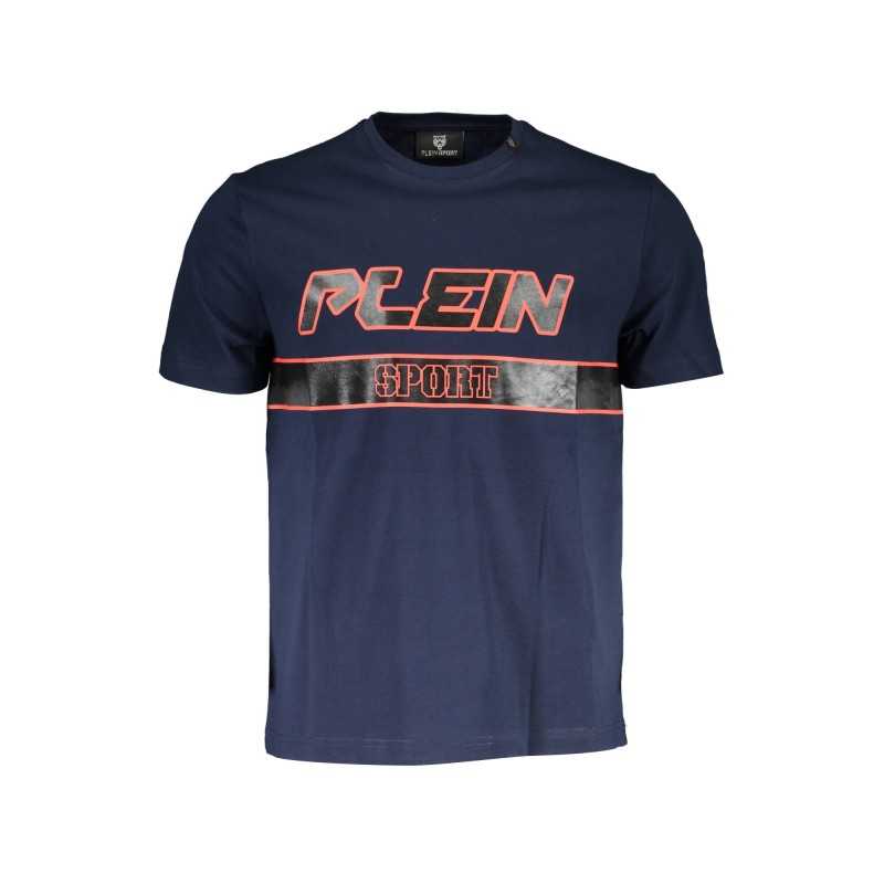 PLEIN SPORT MEN'S SHORT SLEEVE T-SHIRT BLUE