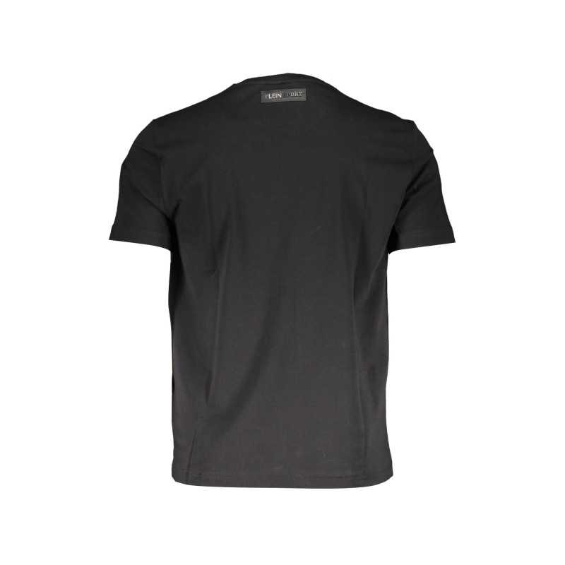 PLEIN SPORT MEN'S SHORT SLEEVE T-SHIRT BLACK